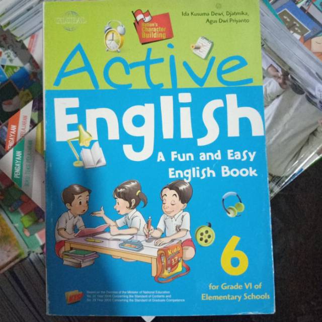 Jual BUKU ACTIVE ENGLISH KELAS 6 SD | Shopee Indonesia