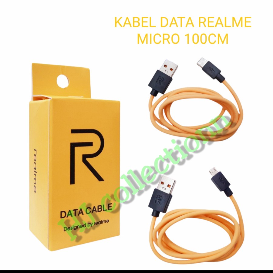 Jual FG KABEL DATA REALME V8 / MICRO USB / TYPE C 100CM CABLE CHARGER ...
