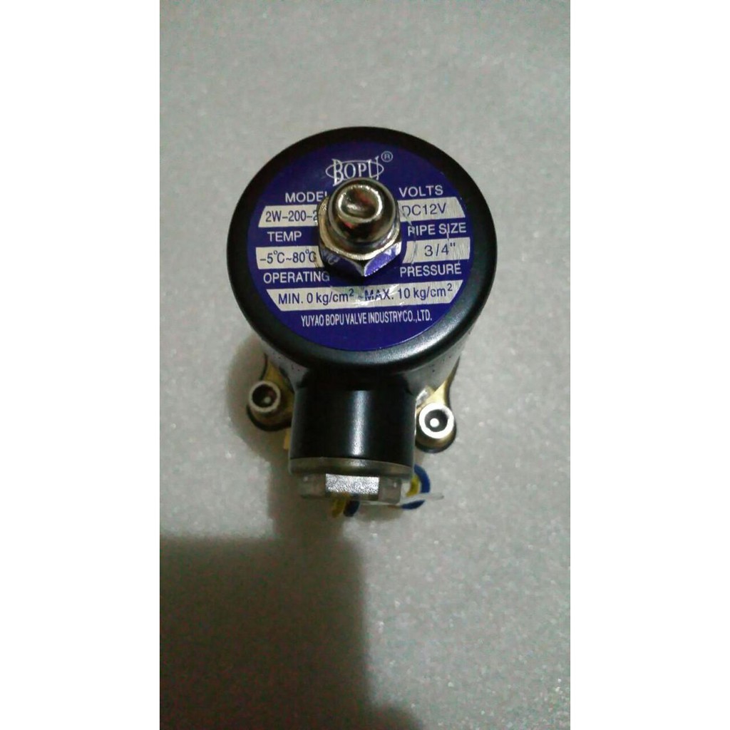 Jual Solenoid Valve Kuningan Inch Inchi V Dc Normally Closed Shopee Indonesia