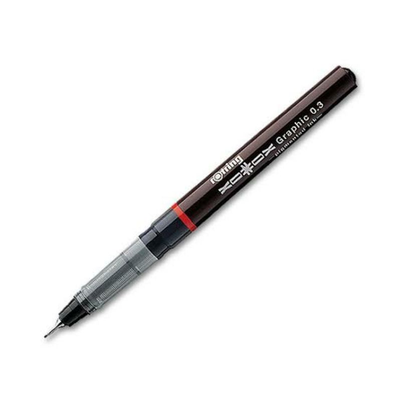 Jual Rotring Graphic Pen 0.3 (Xonox edition) - Black / Blue / Red ...