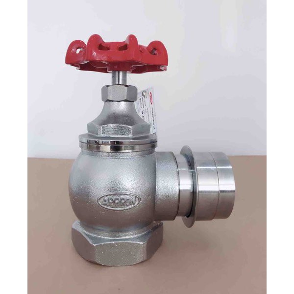 Jual APPRON HYDRANT VALVE - ANGLE VALVE 16K MACHINO COUPLING 2.5 INCH ...