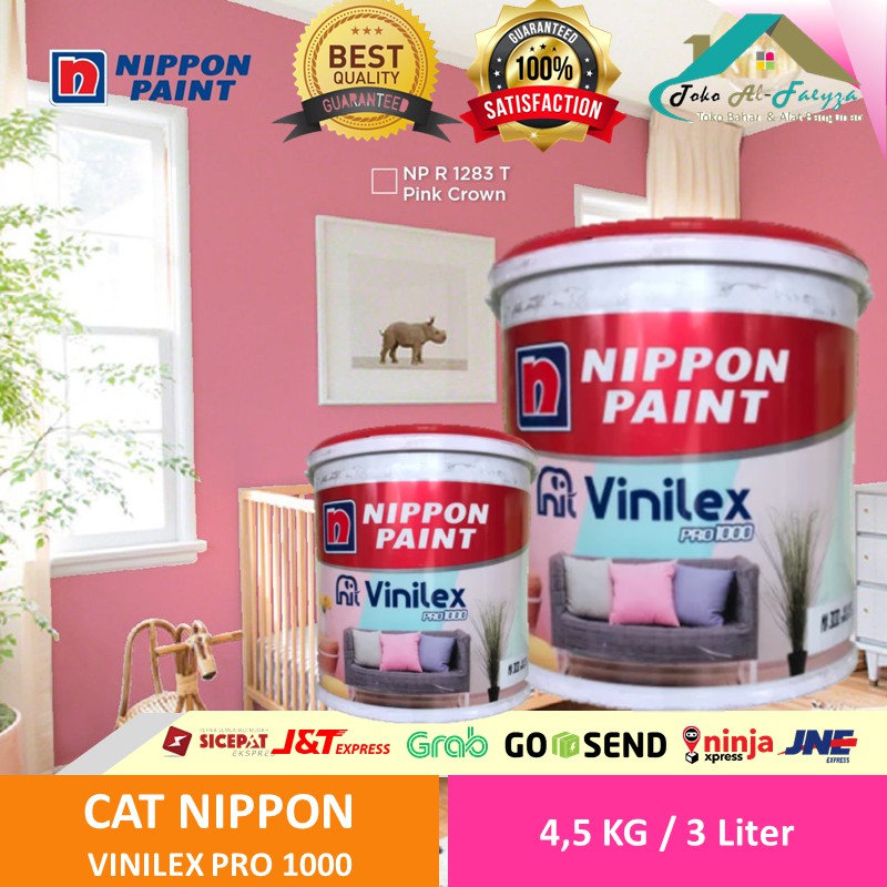 Jual CAT NIPPON VINILEX PRO 1000 CAT TEMBOK, PLAFON, GIPSUM, ASBES CAT ...