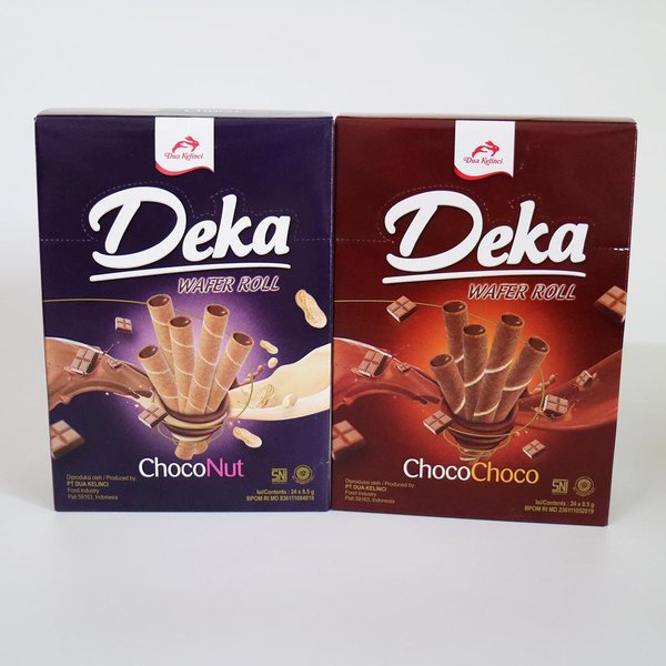 Jual Deka Wafer Roll Chocochoco ChocoNut isi 20pcs | Shopee Indonesia
