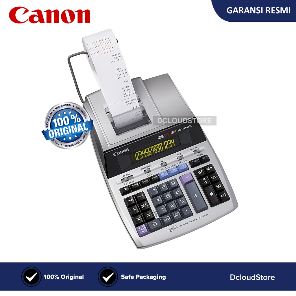 Calculatrice Imprimante CANON MP 1411 LTSC-es - Impression 2 Couleurs - NEUVE EMBALLÉE