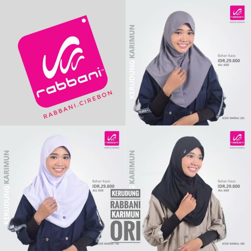 Kerudung Rabbani KARIMUN Ori