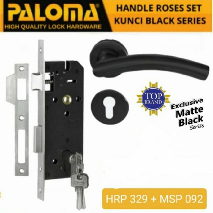 Jual Handle Pintu Paloma Set Hrp Msp Kunci Pintu Set Gagang