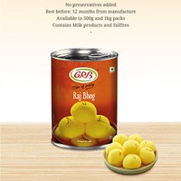 Jual Manisan India GRB Gulab Jamun / Rasgulla / Cham-cham / Raj Bhog ...
