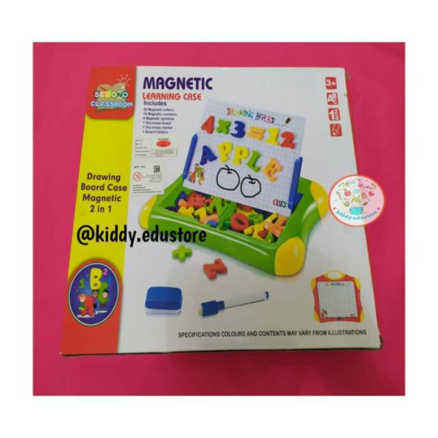 Jual kiddy.edustore - MAGNETIC LEARNING CASE (MAINAN EDUKASI PAPAN ...