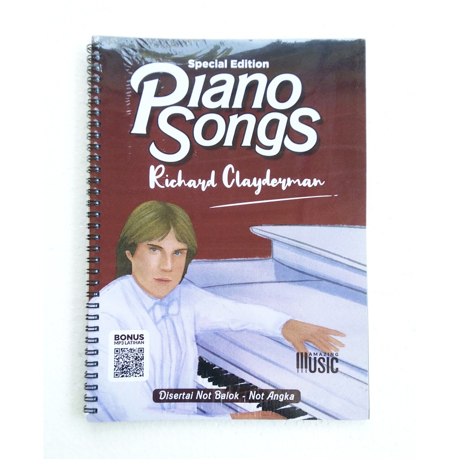 Jual Buku Piano Klasik - Special Editon Piano Songs Richard Clayderman ...