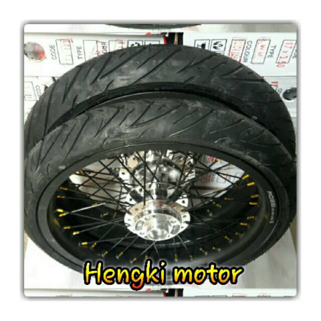 Jual Velg rk king plus 215&185×17 plus ban baru | Shopee Indonesia
