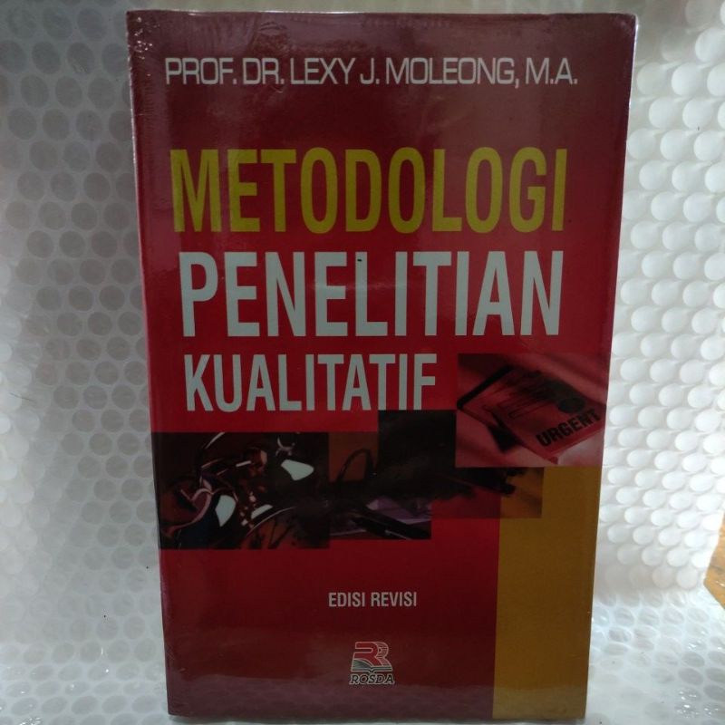 Jual Buku Metodologi Penelitian Kualitatif By Moleong | Shopee Indonesia