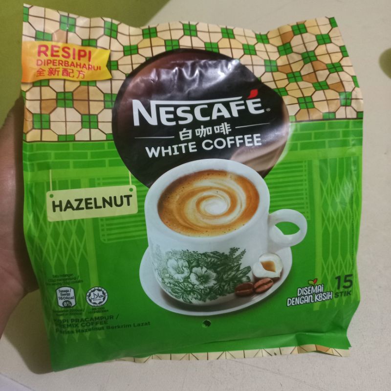 Jual Nescafe white coffee hazelnut Shopee Indonesia