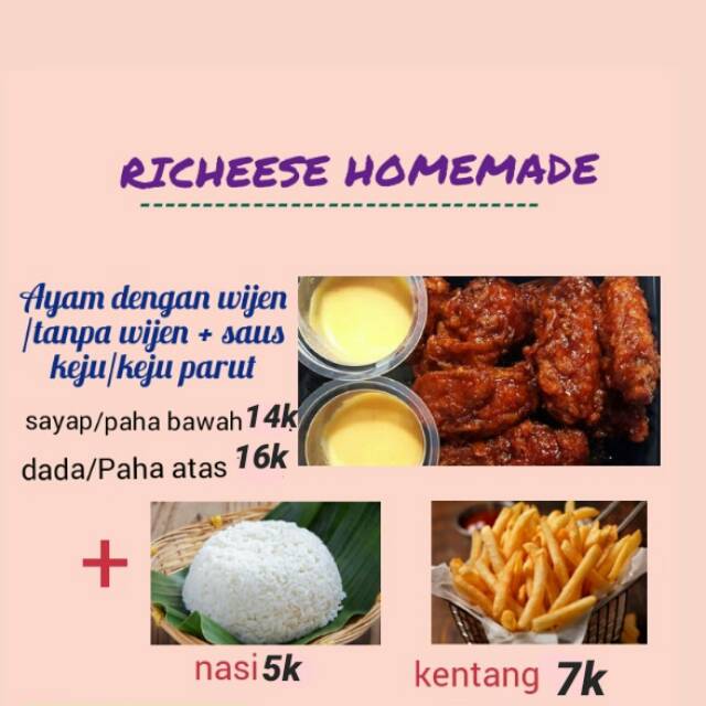 Jual Ayam Richeese Homemade | Shopee Indonesia