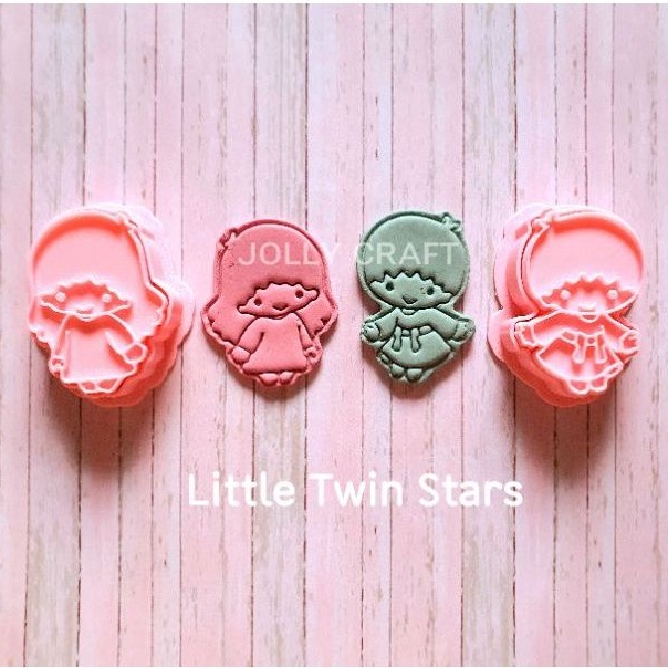 Jual Cookie cutter LITTLE TWIN STARS Kiki & Lala (2 pcs/set) Shopee