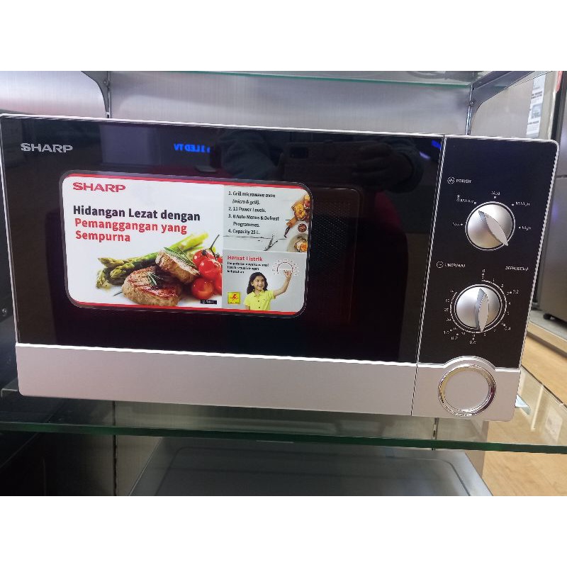 Jual SHARP MICROWAVE OVEN LOW WATT R21D0(S)IN Shopee Indonesia