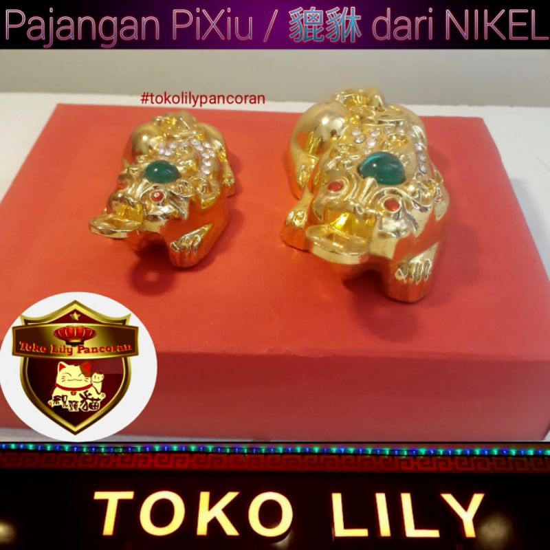 Jual Pajangan PiXiu JinChan Kodok Rezeki Golden Toad Money Frog Pi Chiu ...