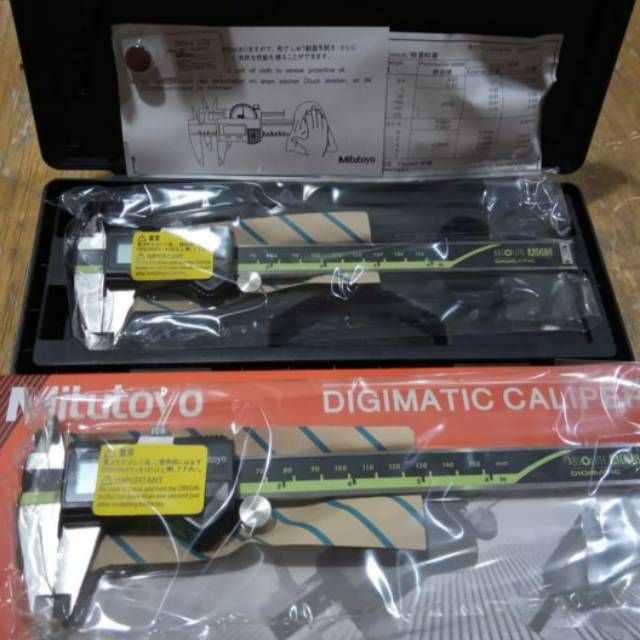 Jual Digital Caliper Mitutoyo Absulote Digimatic Size