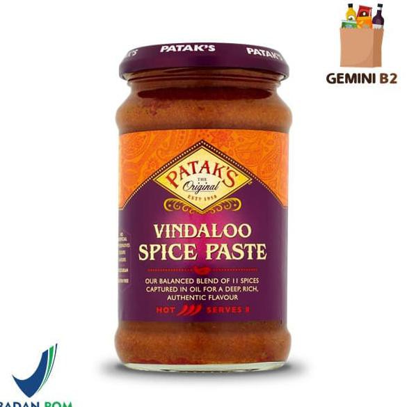 Jual Buruan Serbu] Pataks Vindaloo Spice Paste / Bumbu Kari India 283Gr ...