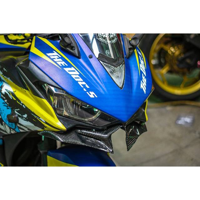 Jual WINGLET KARBON R25 WINGLET R 25 KARBON WINGLET YAMAHA R25 KARBON ...