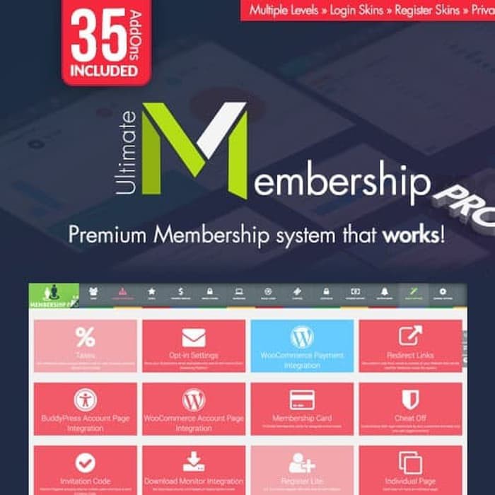 Jual Ultimate Membership Pro - WordPress Membership Plugin | Shopee ...