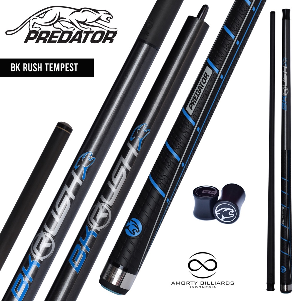 Predator Black BK Rush Jump/Break Cue No Wrap, 41% OFF