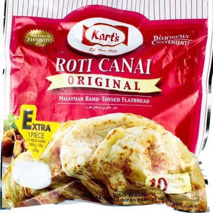 Jual Kart,s Roti Canai Original 8 pcs | Shopee Indonesia