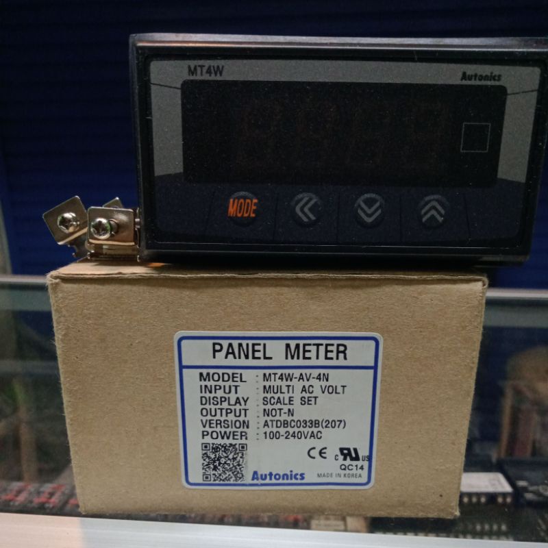 Jual PANEL METER AUTONICS MT4W-AV-4N | Shopee Indonesia