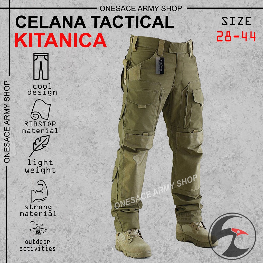 Jual Celana Tactical Kitanica/Celana Kitanika/Celana Cargo Panjang ...