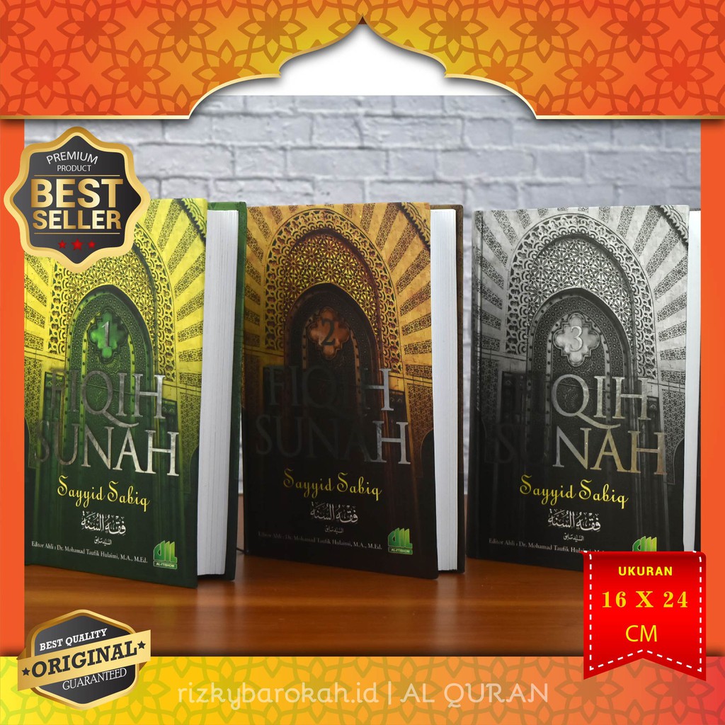 Jual Original Buku Fiqih Sunnah 1 Set Penerbit Al Itishom Sayyid