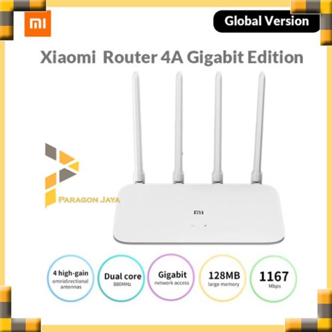 Jual Xiaomi Mi Wifi Router 4A Giga Version - Xiaomi Router Gigabit ...