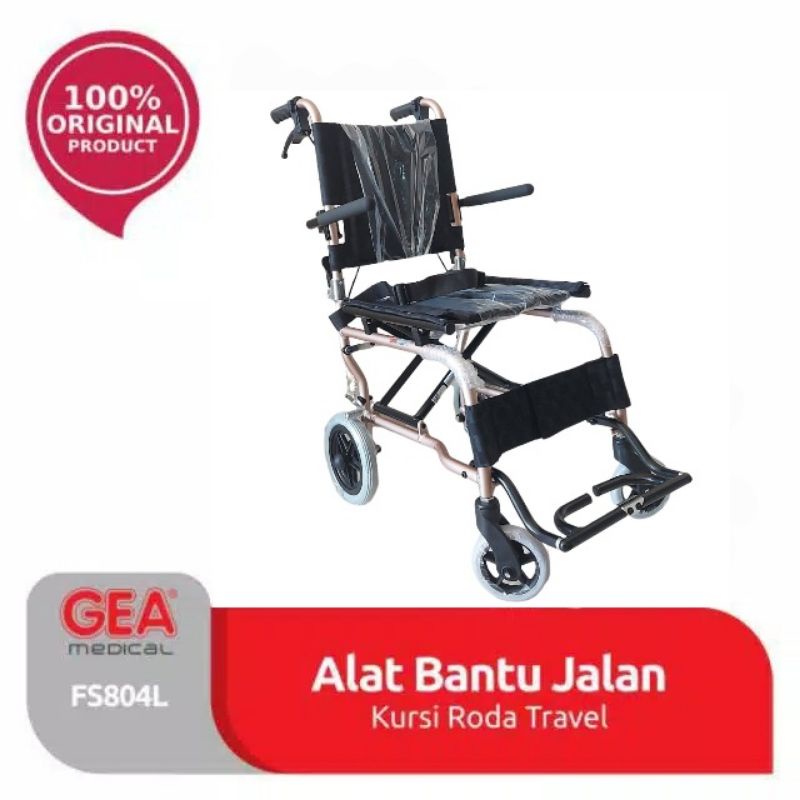 Jual Kursi Roda Travel Gea Fs L Aluminium Fs L Fs L Free Tas