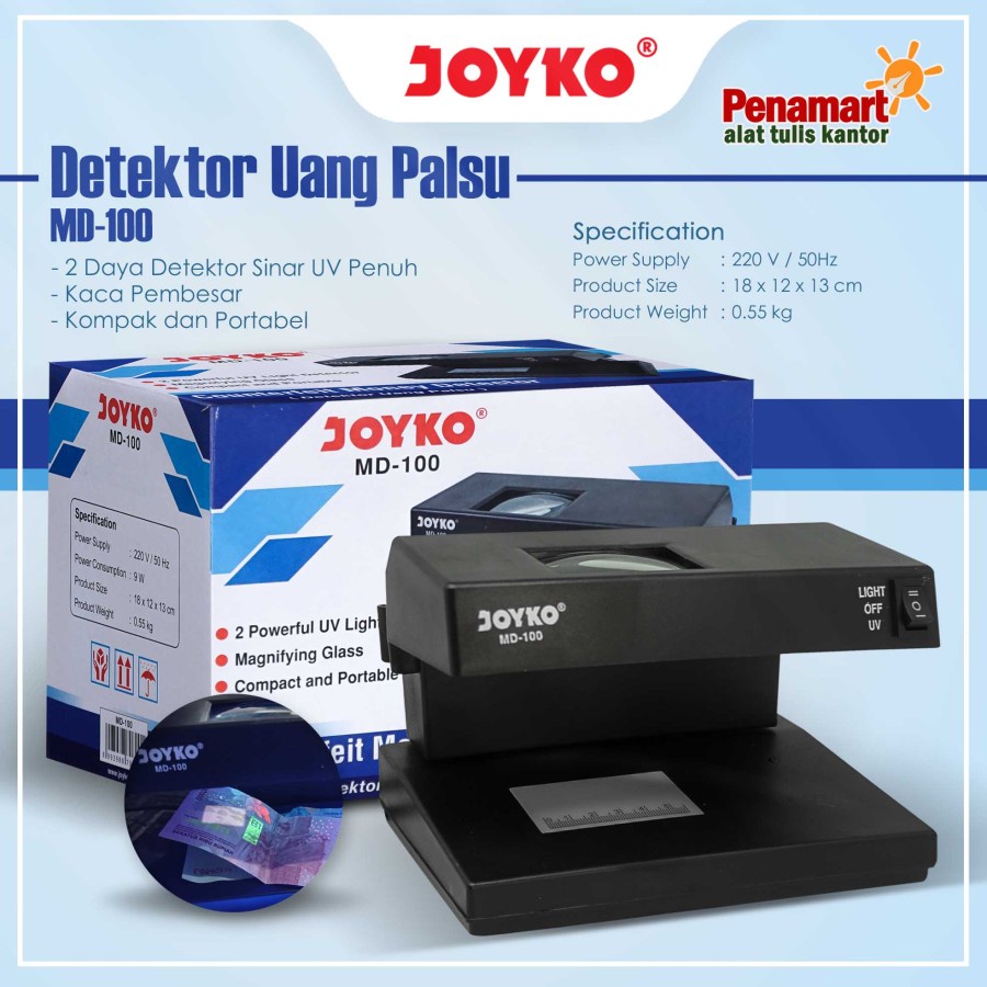 Jual MESIN SCAN UANG JOYKO Money Detector Mesin Tes Uang Alat Deteksi ...