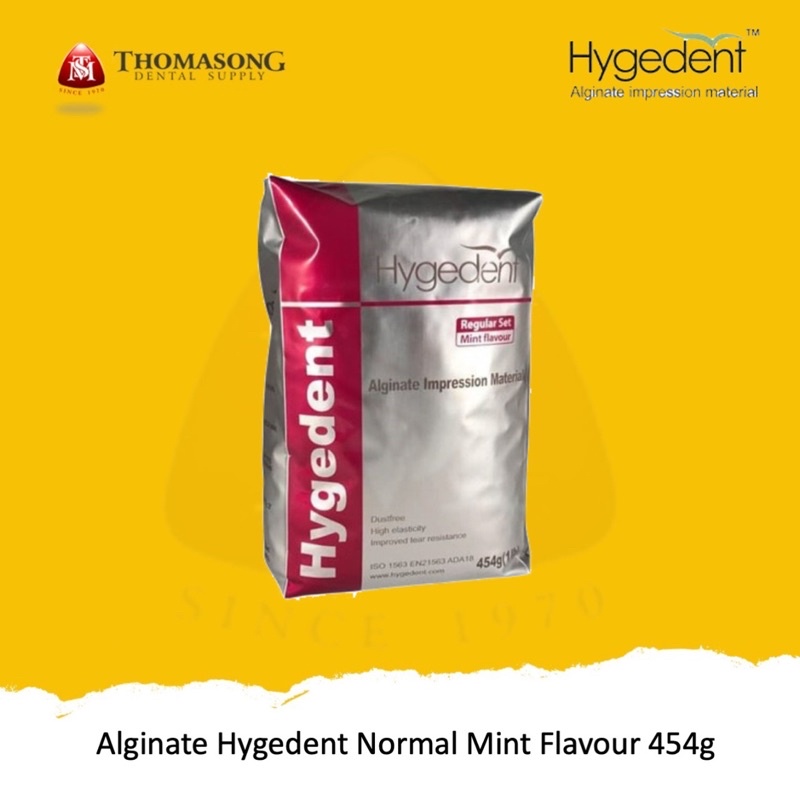 HYGEDENT Regular Set MINT Flavour Dustfree - Alginate Impression 1 Lb X - Foto 8