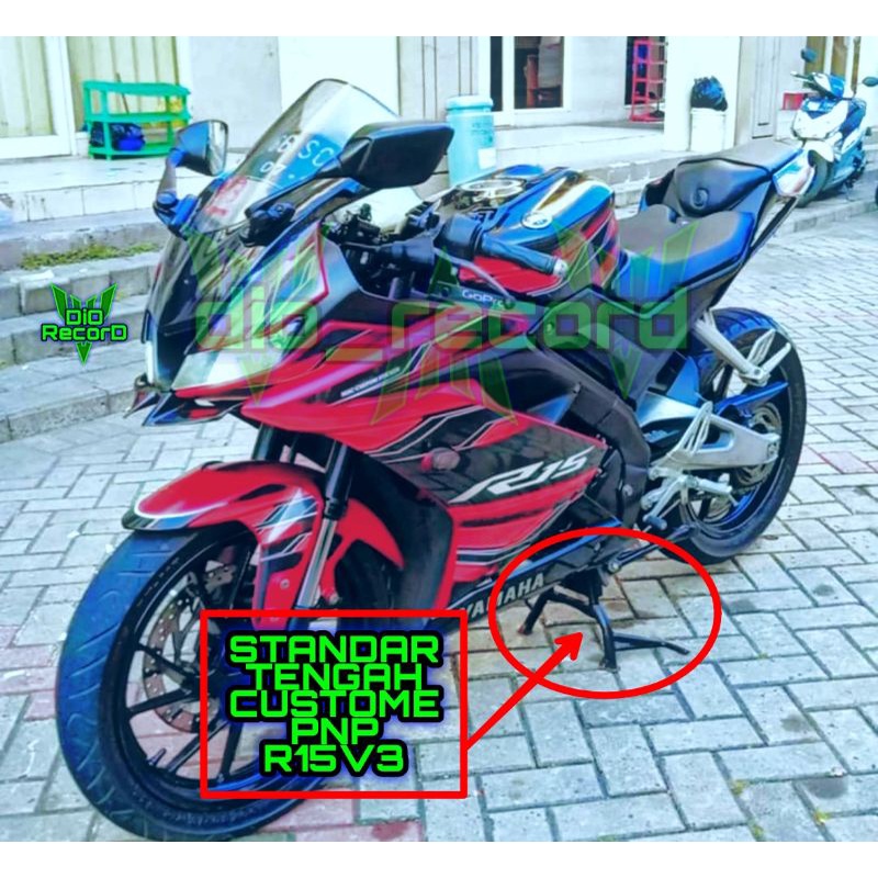 Jual STANDAR TENGAH R15 V3 CUSTOME /STANDAR 2 R15 V3CUSTOME | Shopee ...