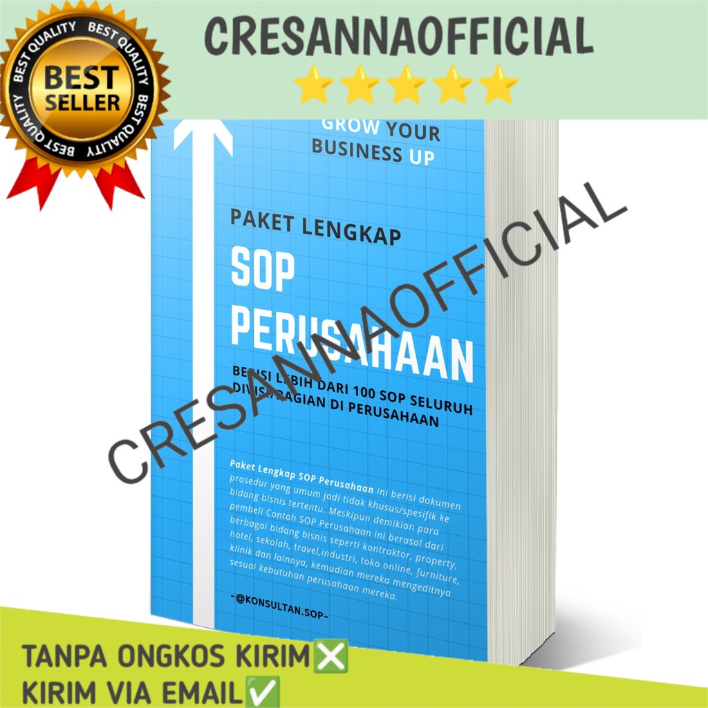 Jual Draft Script SOP Perusahaan + Kumpulan Surat Bisnis + Psikotest ...