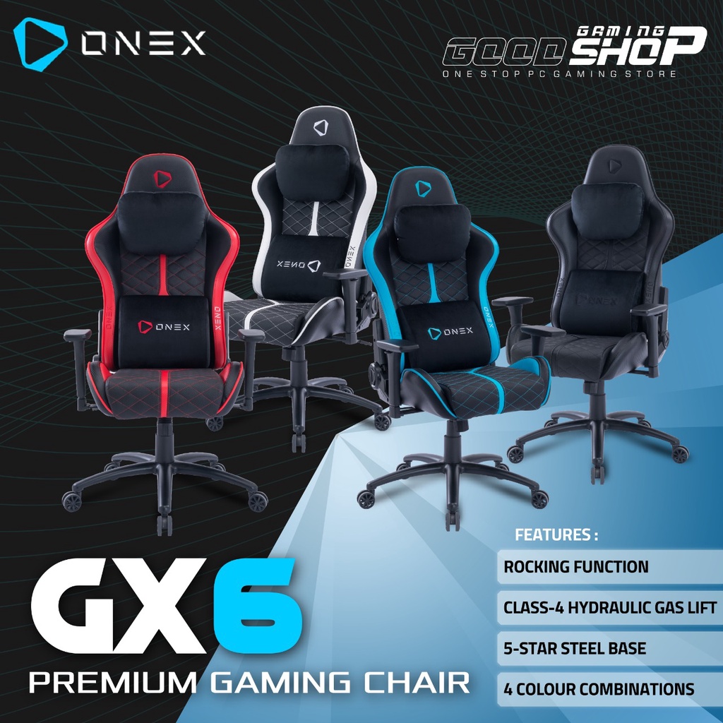 Jual ONEX GX6 Premium Quality Kursi Gaming Chair | Shopee Indonesia