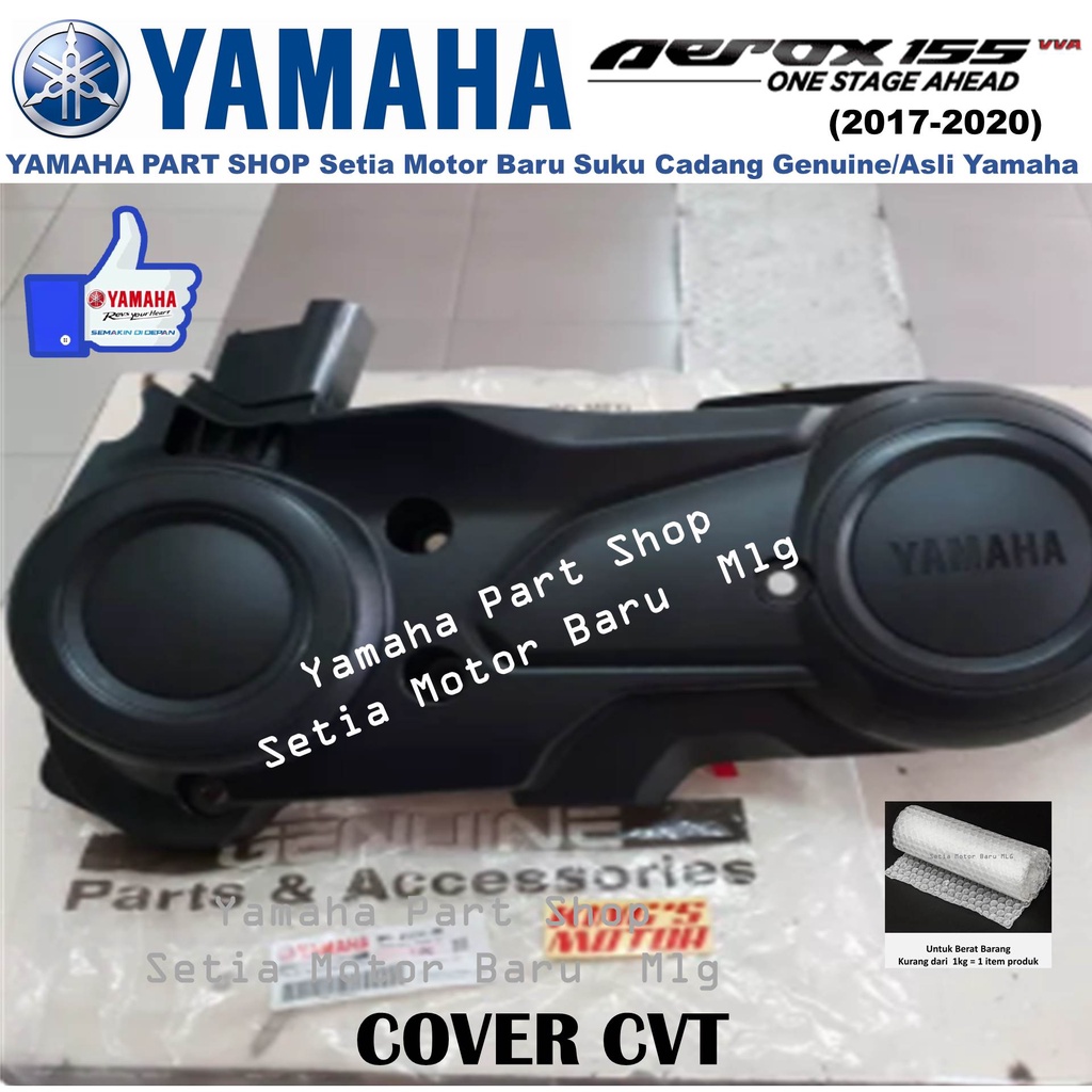 Jual Cover Tutup Bak Cvt Motor Aerox Cc Old Aerox Lama Vva Lexi Asli Yamaha Setia Motor Baru