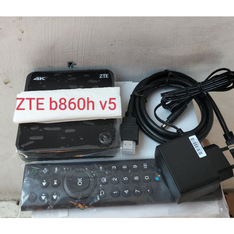 Jual set top box bekas stb ZTE b860h V5 FW ORI Shopee Indonesia