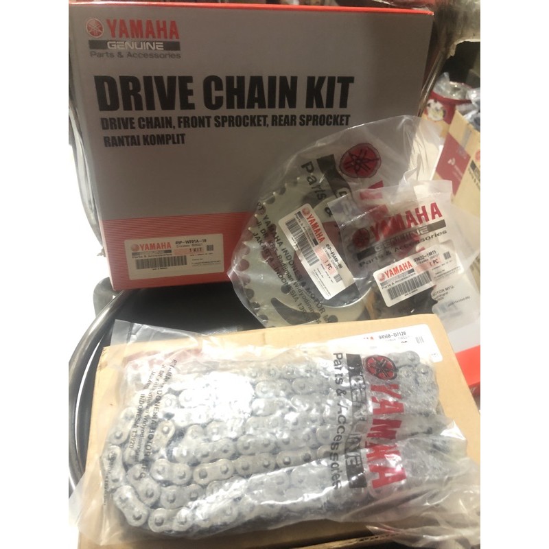 Jual Gearset Gear Gir Set Rantai Byson Original Yamaha Genuine Parts