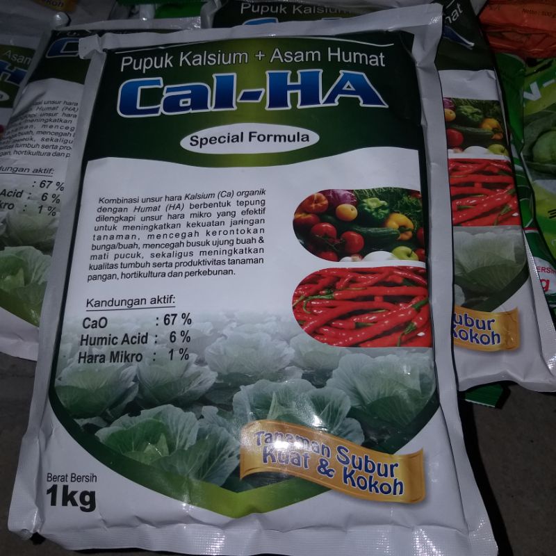 Jual Cal Ha calsium plus asam humat 1kg | Shopee Indonesia