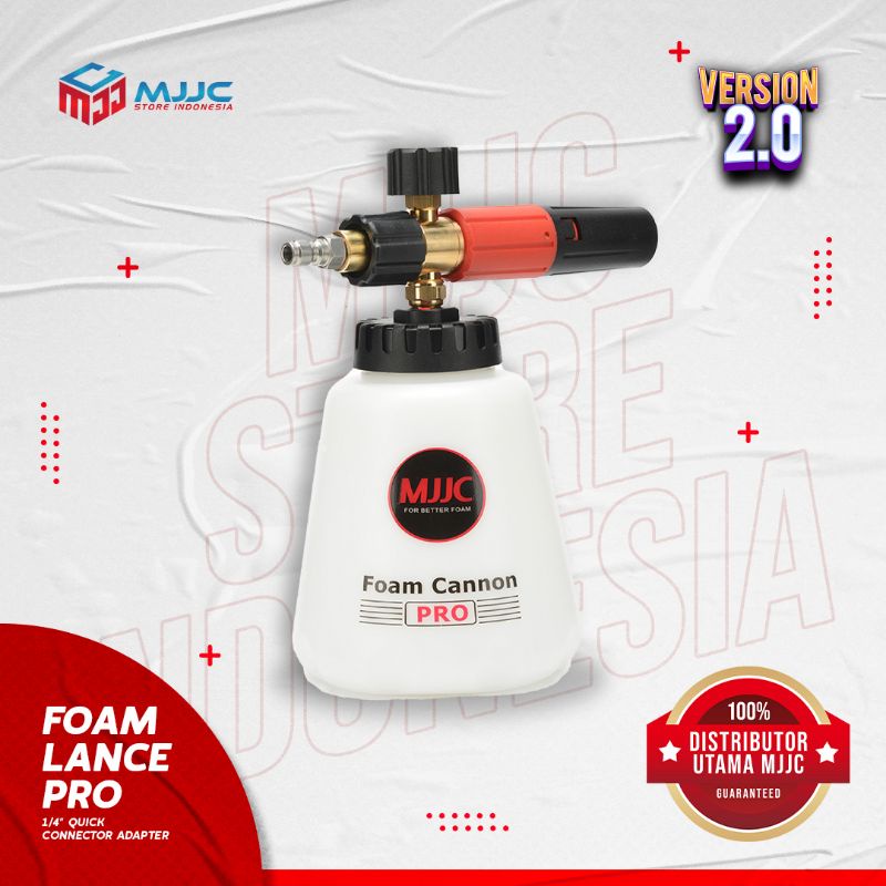 Jual MJJC Foam Lance / Foam Cannon Pro - 1/4" Quick Connector Snow Car ...