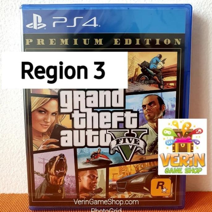 Jual Ps4 Gta Grand Theft Auto V Premium Edition - Gta 5 / Gtav / Gta5