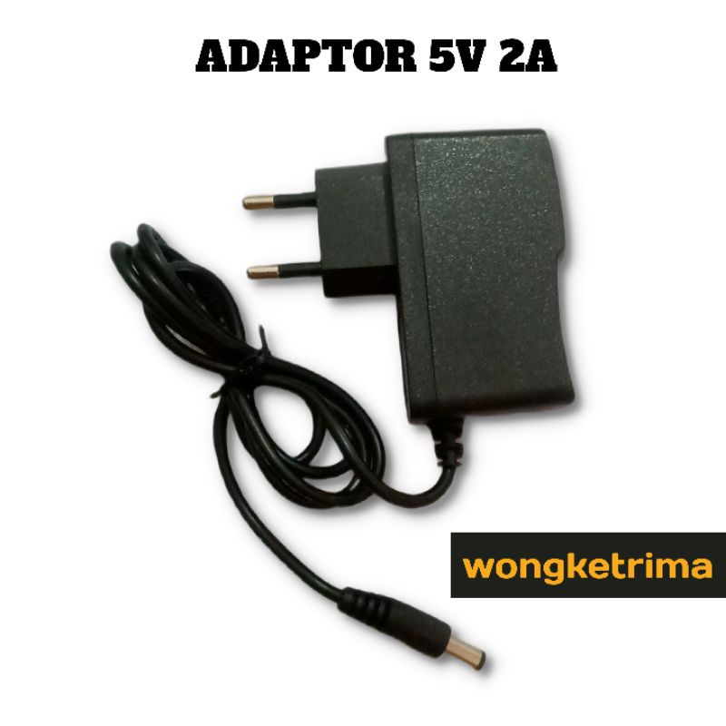 Jual ADAPTOR 5V 2A ADAPTOR DC 5 VOLT 2 AMPERE POWER SUPPLY 5V DC ...