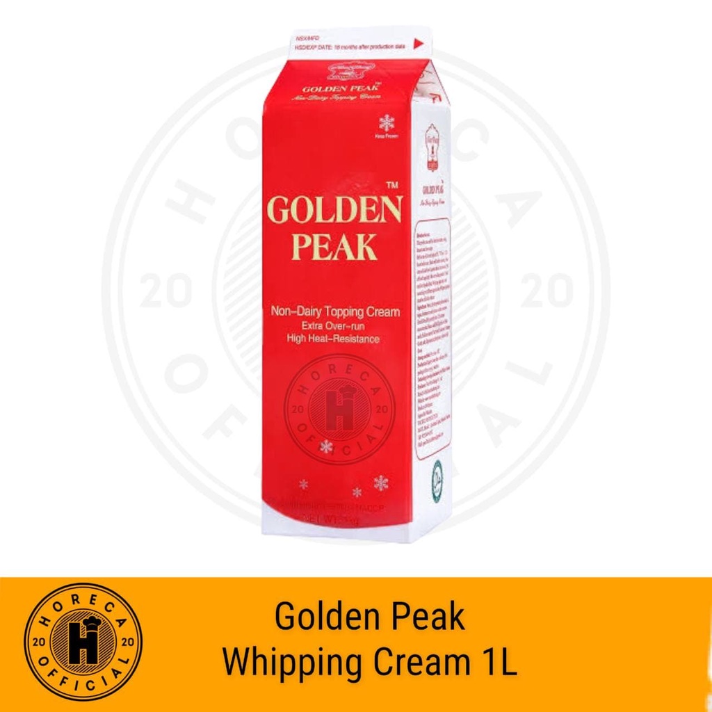 Jual WHIPPING CREAM GOLDEN PEAK NON DAIRY CREAM 1000ML / KRIMER CAIR 1L