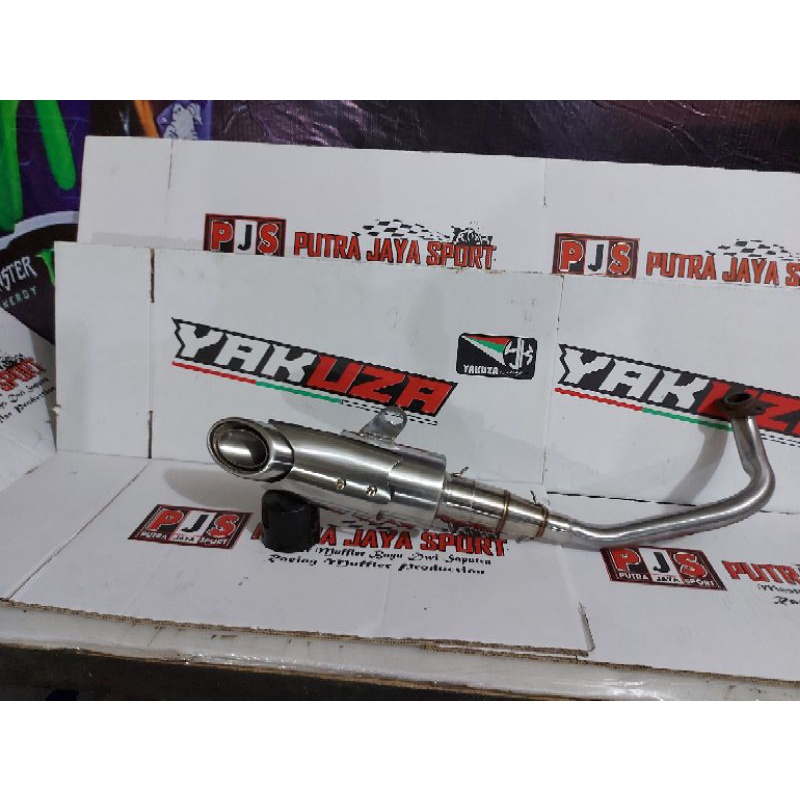 Jual knalpot standar racing zx25r for R15,Cbr150,byson ( full system ...