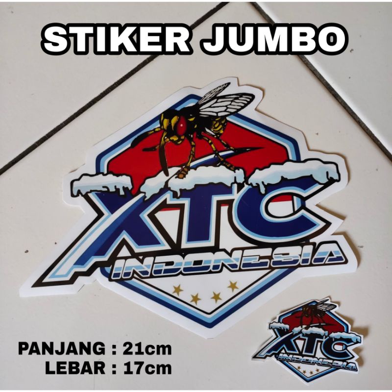 Jual Stiker jumbo xtc / stiker exalt to creativity anti ait | Shopee ...
