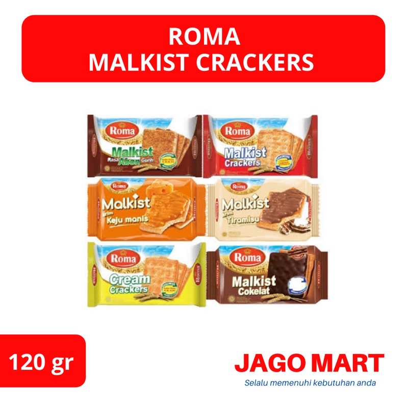 Jual Roma Malkist Crackers 120gr | Shopee Indonesia