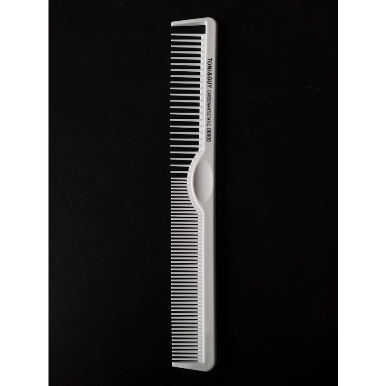 Jual Sisir Toniandguy White Series Carbonantistatic Parting Overcomb Alat Cukur Pangkas Rambut 