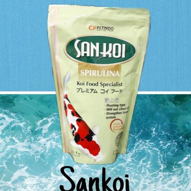 Jual SANKOI/SANKOI SPIRULINA/S/1KG/KOLAM/AQUARIUM/HIDROPONIK/S S S ...