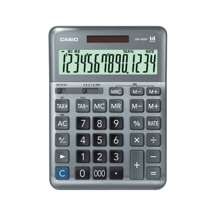 CASIO KALKULATOR DM-1400F - Kalkulator Kantor - 14 digit (2)